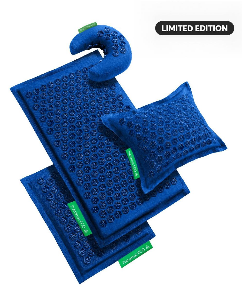 Pranamat + PranaPillow + Mini + Moon (Monaco Blue)