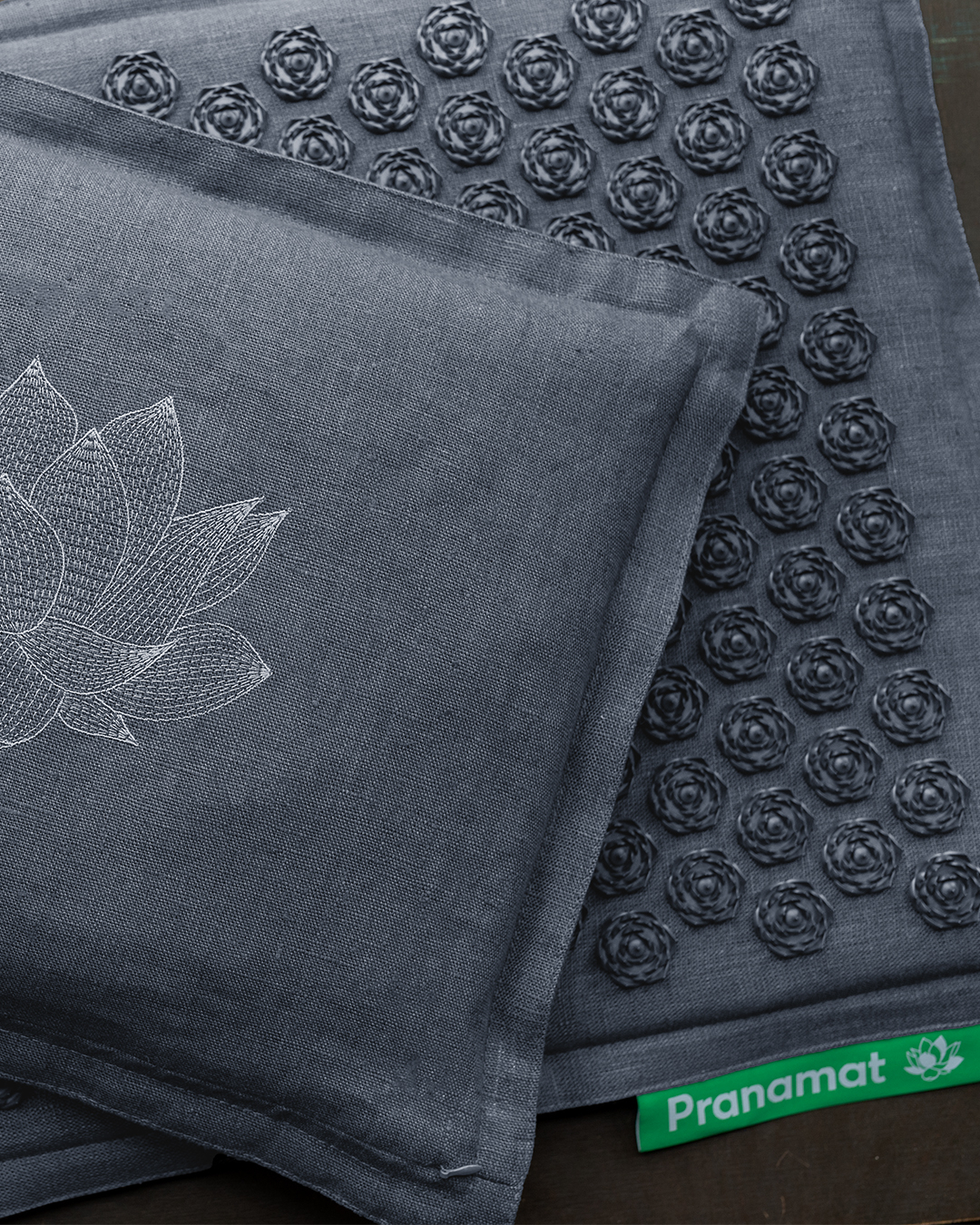 Sada Pranamat (podložka + polštář) Graphite Grey