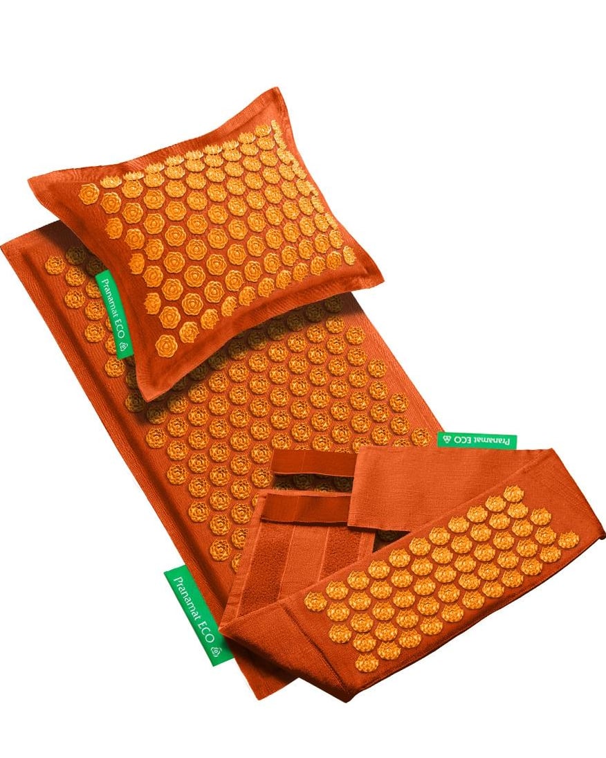 Masážní set Pranamat (podložka + polštář + belt)