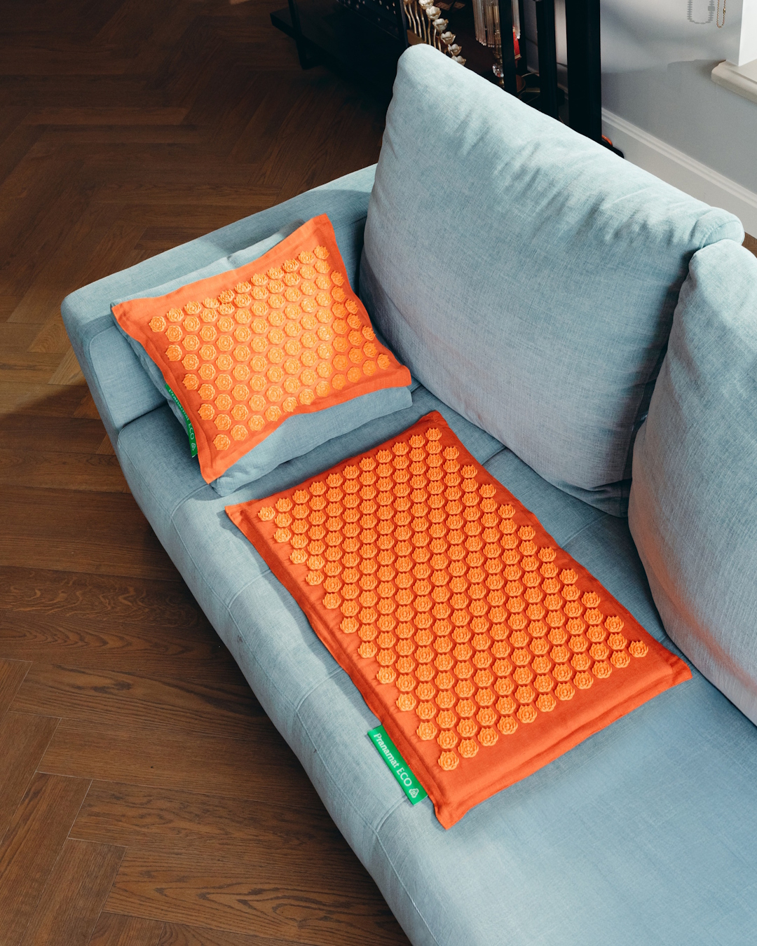 Masážní set Pranamat (podložka + polštář + měsíček + belt)