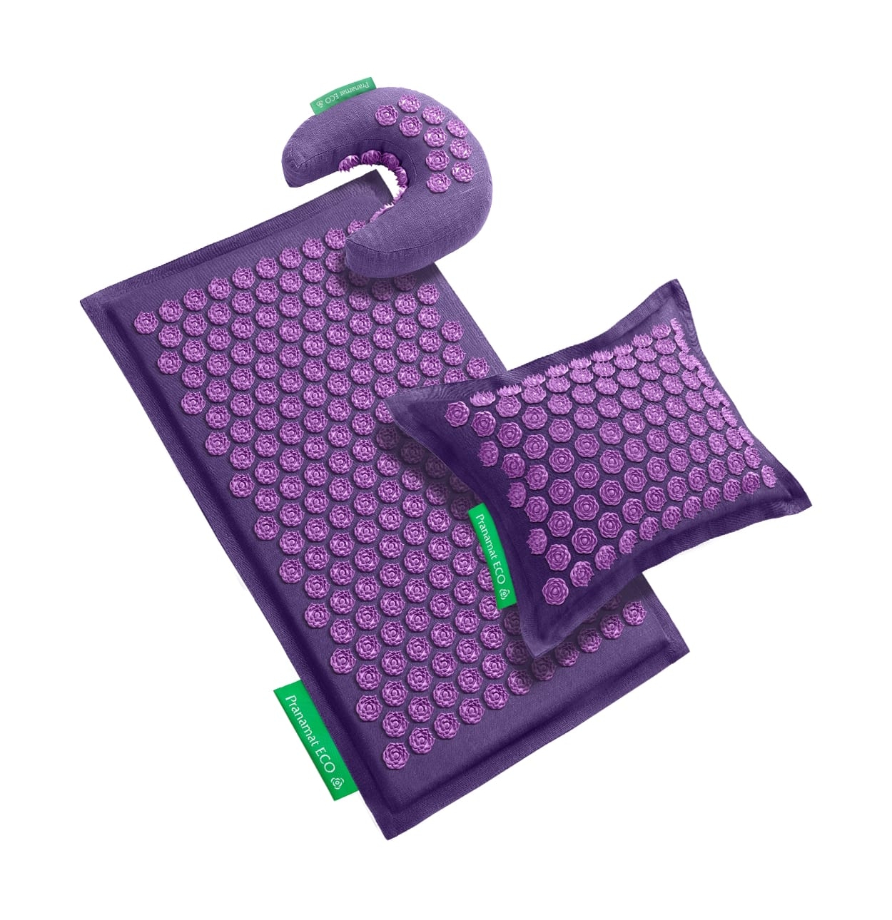 Pranamat Set (Podložka + Polštář  + Měsíček) Levandulová