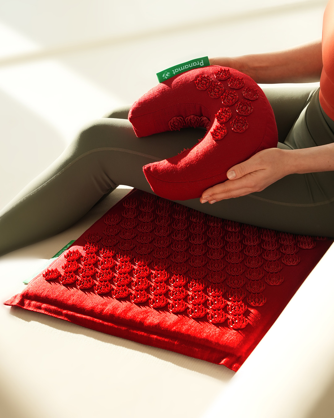 Masážní set Pranamat (Podložka + Měsíček + Taška)