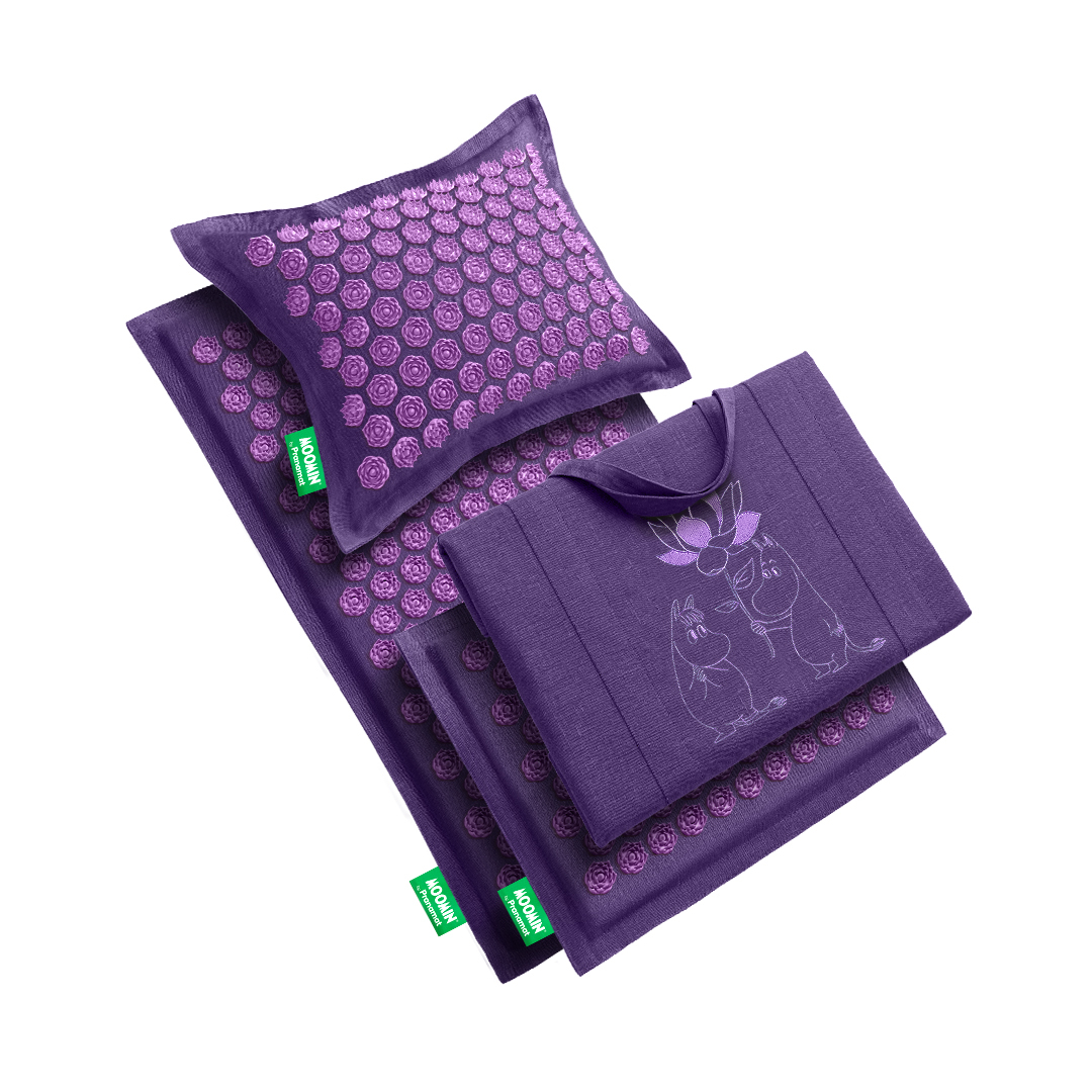 Masážní set Pranamat (Podložka + Polštář + Mini + Taška) Moomin