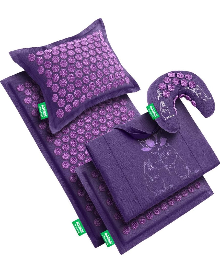 Pranamat + Pillow + Mini + Moon + Bag (Lavender) Moomin