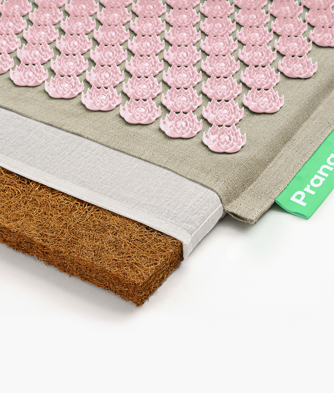Pranamat + Polštář (Natural & Pink)