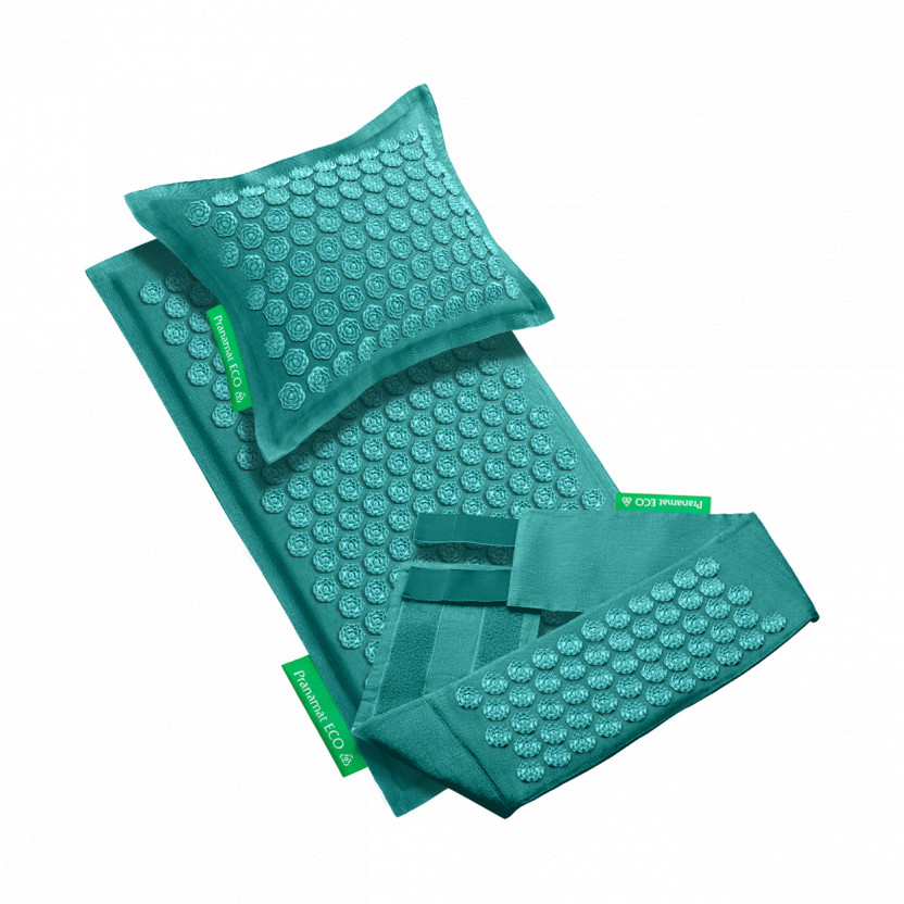 Masážní set Pranamat (Podložka + Polštář + Belt)