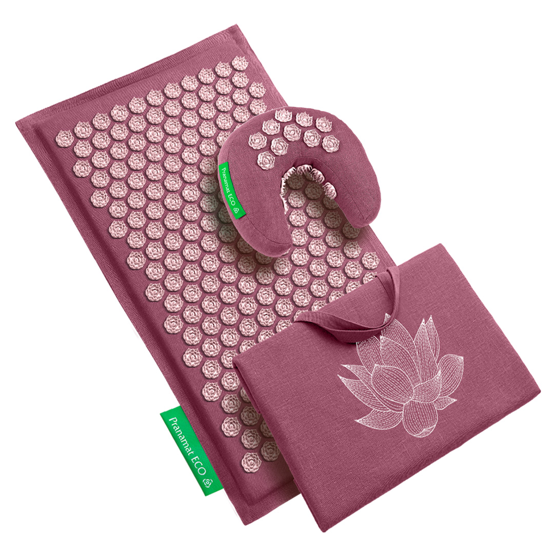 Masážní set Pranamat (Podložka + Měsíček + Taška)