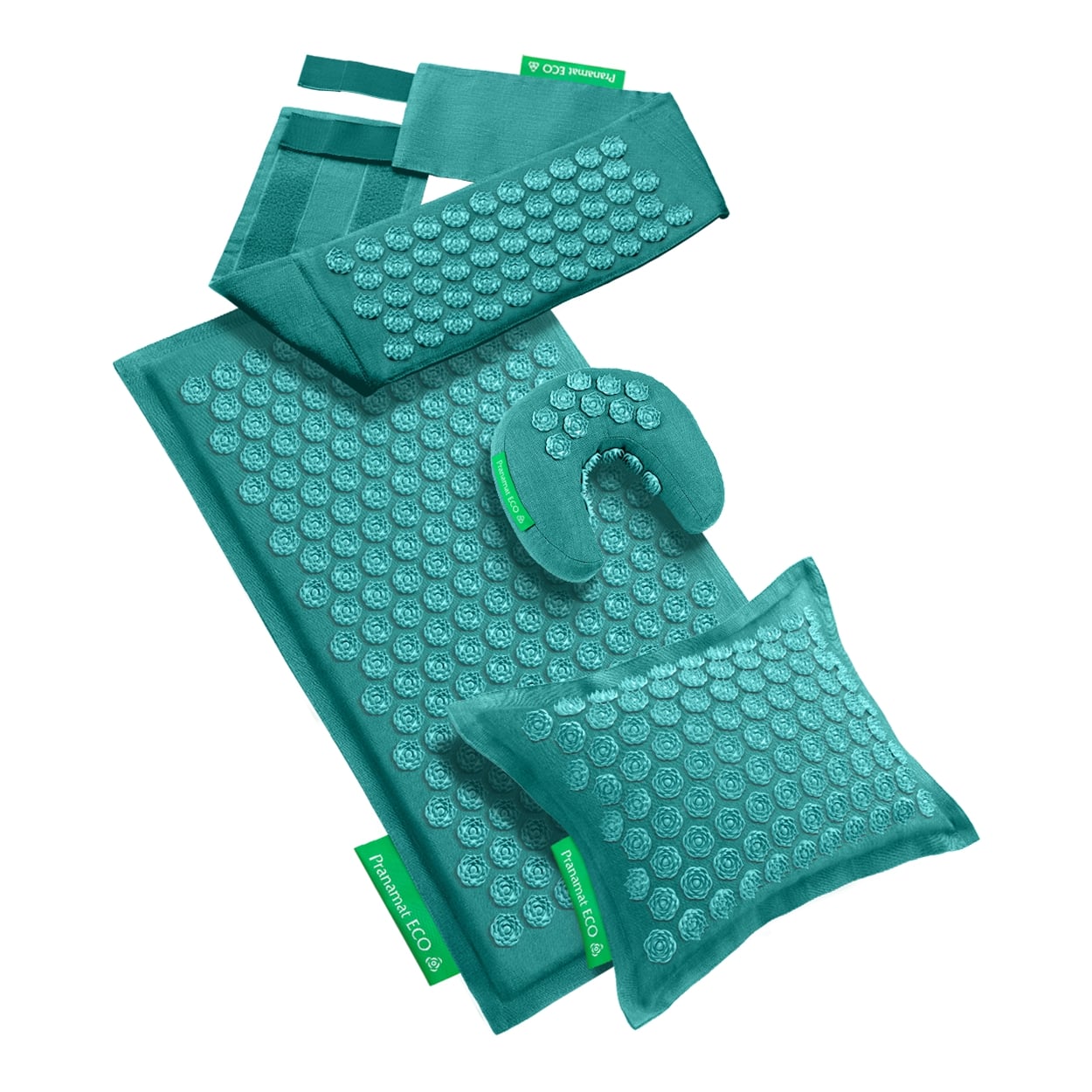 Masážní set Pranamat (Podložka + Polštář + Měsíček + Belt)