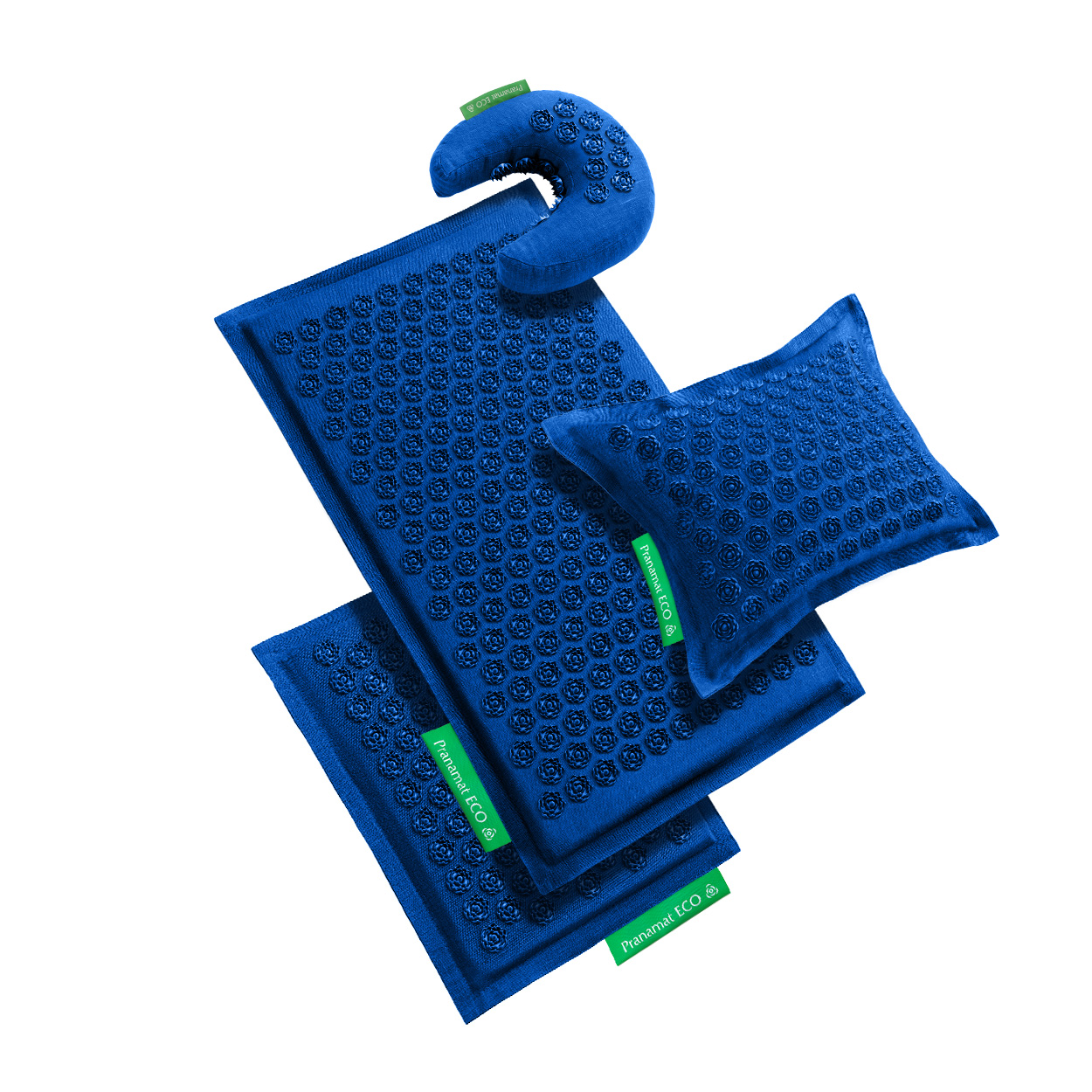Pranamat + PranaPillow + Mini + Moon (Monaco Blue)
