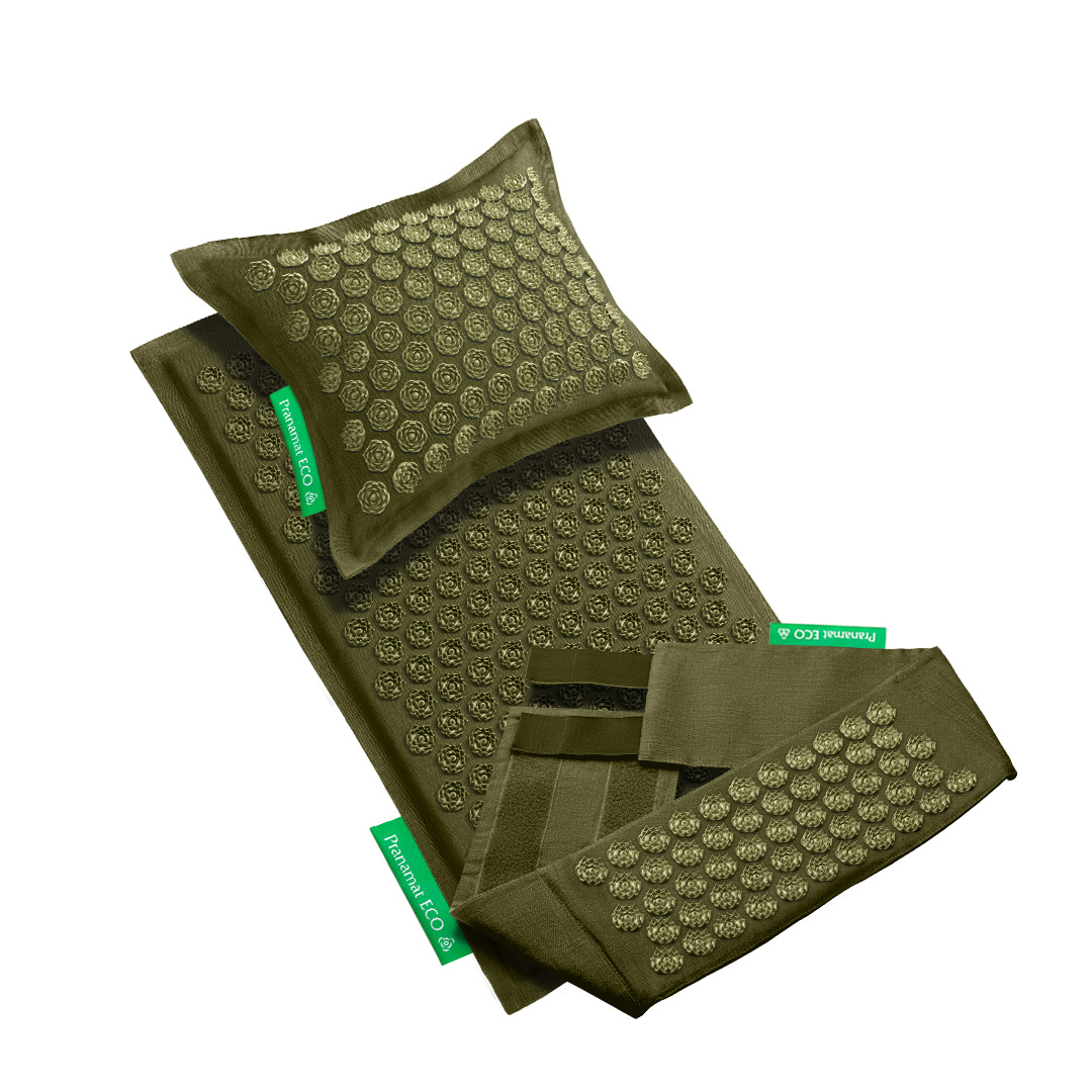 Masážní set Pranamat (Podložka + Polštář + Belt)