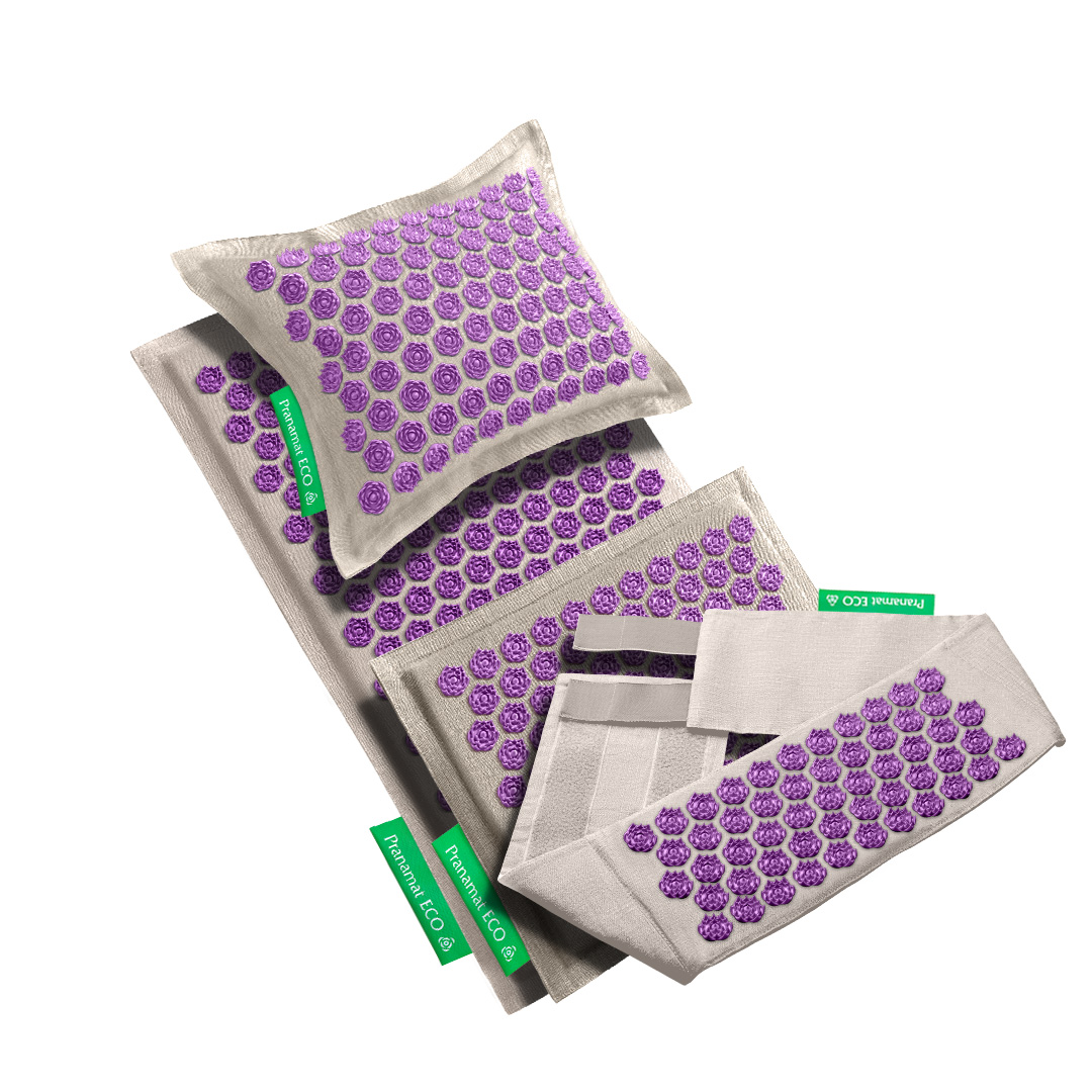 Masážní set Pranamat (Podložka + Polštář + Mini + Belt)