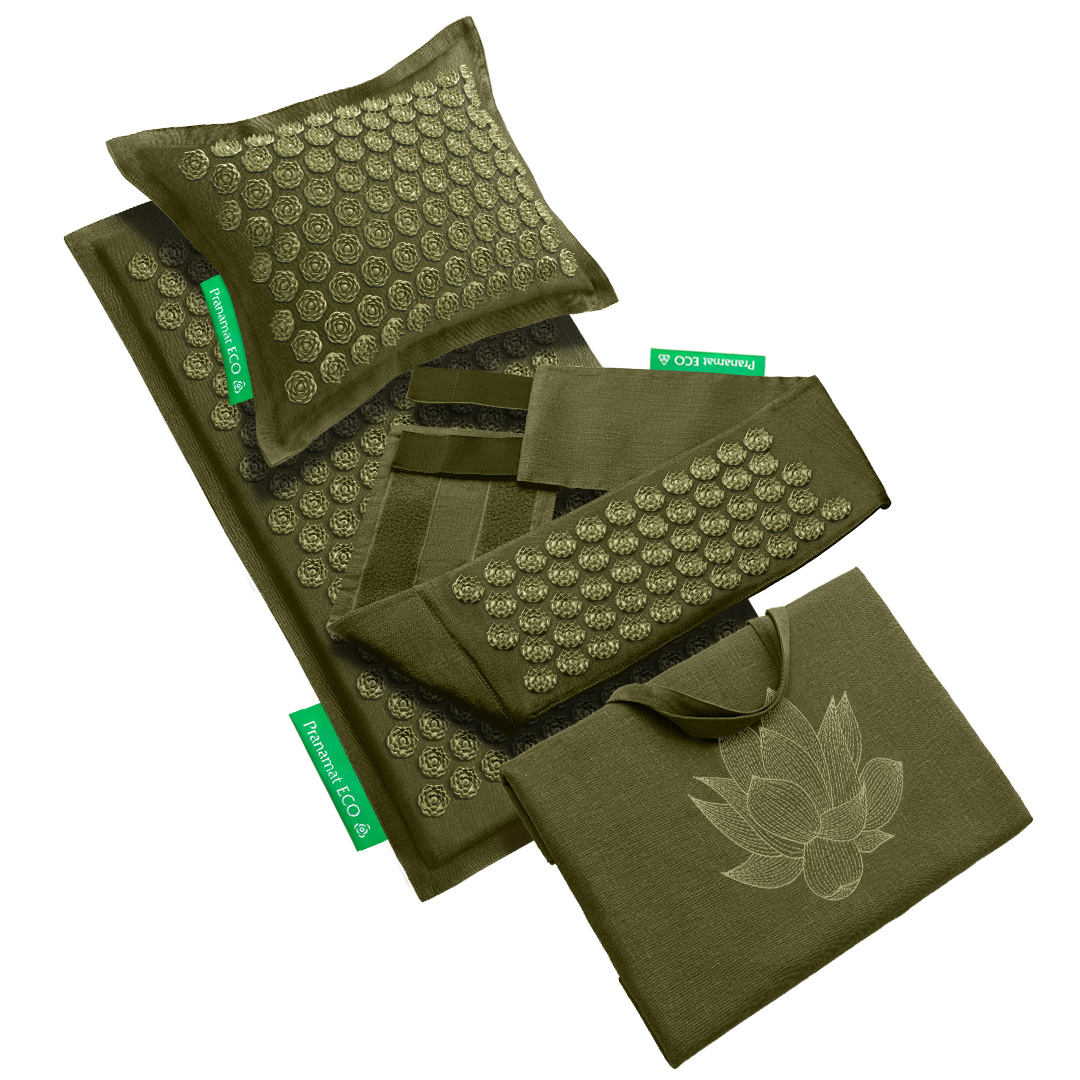 Masážní set Pranamat (Podložka + Polštář + Belt + Taška)