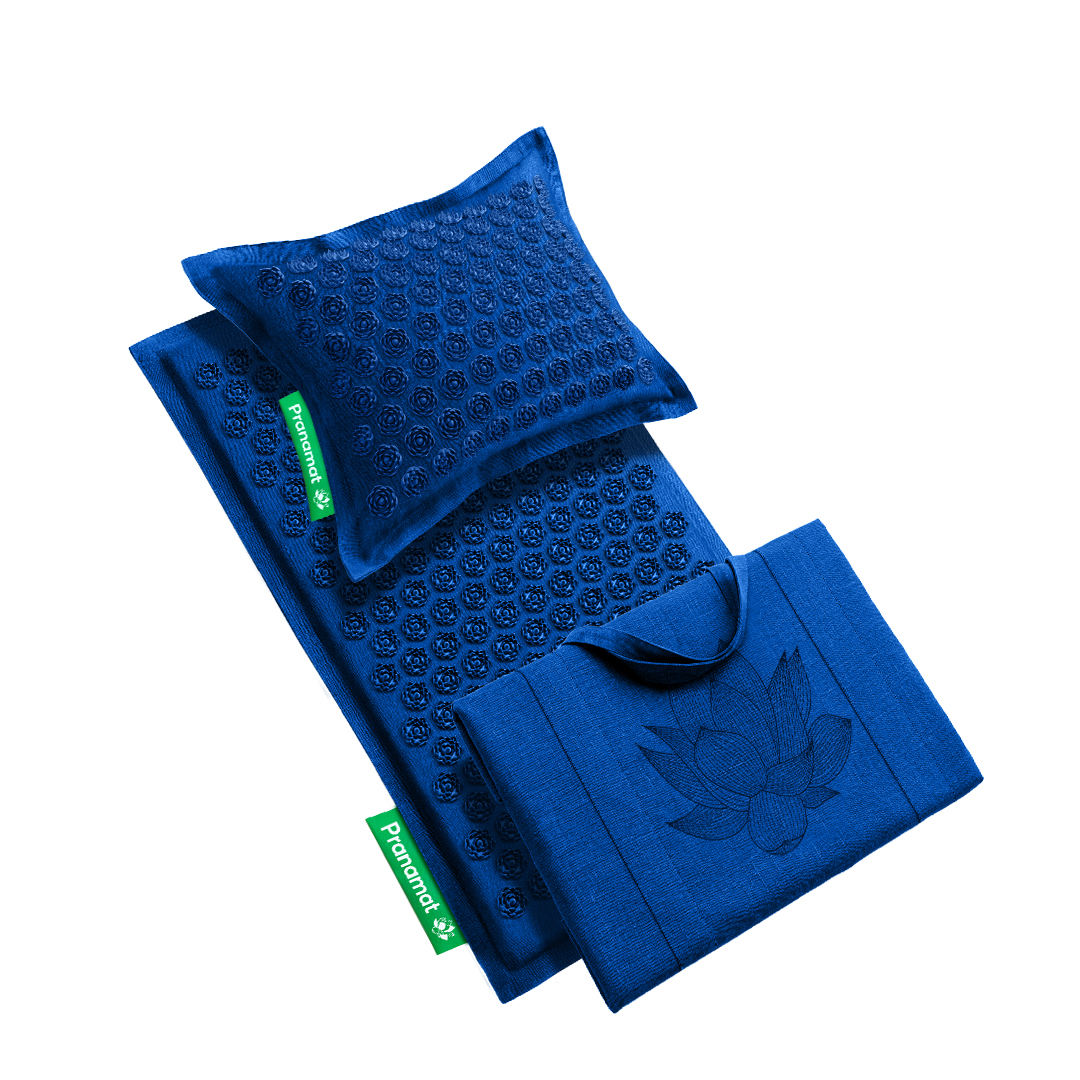 Pranamat + PranaPillow + BigBag (Monaco Blue)