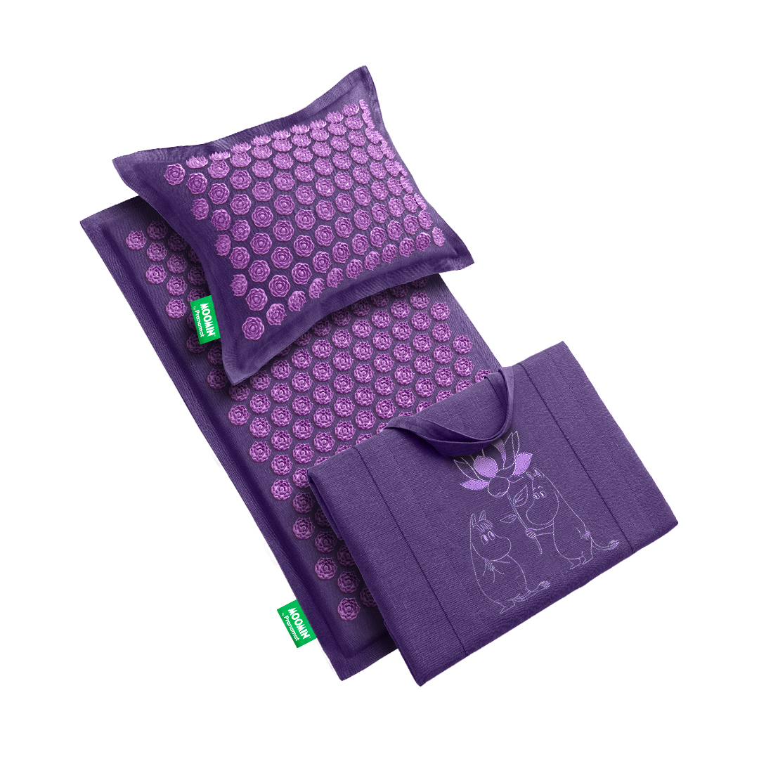 Masážní set Pranamat (Podložka + Polštář + Taška) Moomin