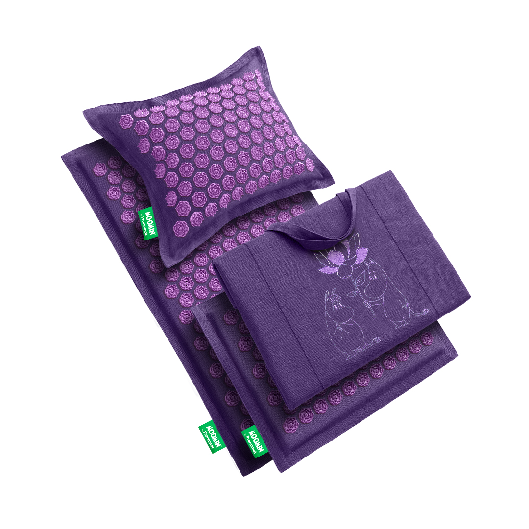 Masážní set Pranamat (Podložka + Polštář + Mini + Taška) Moomin